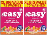 2 x Easy Washing Powder Tiger Lily 75 Wash - 5.1KG