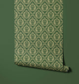 Kang Opulent Aesthetics Baroque-style Monkey Wallpaper