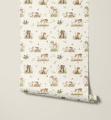 Kin Woodland Animal Wallpaper