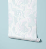 Kyoto Delicate Organic Shapes Elegant Wallpaper