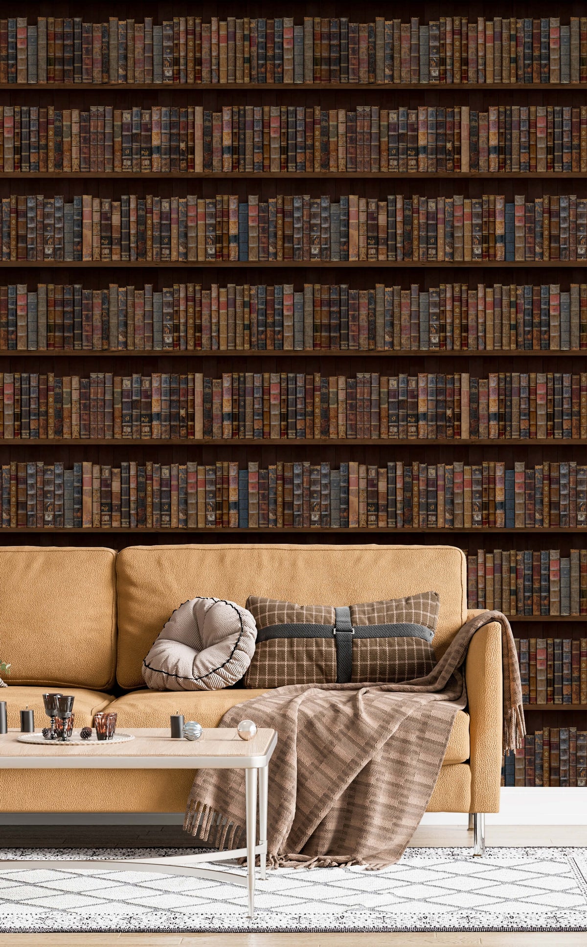 Libre Bookcase Wallpaper