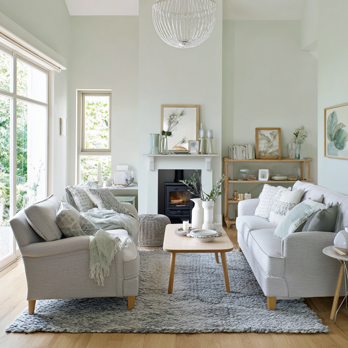 Little Knights - Lichen Neutral Greenish Grey - Matte/Eggshell/Silk/Satin/Gloss Internal Paint