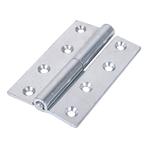 Lift Off Hinge – Right Hand – 101 x 63mm - Zinc