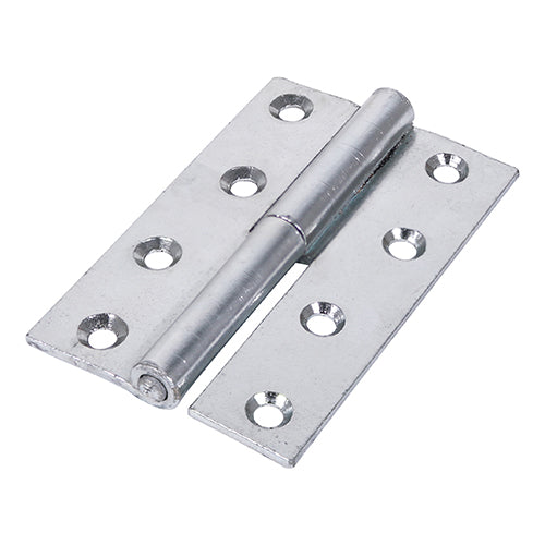 Lift Off Hinge - Left Hand - 101 x 63 - Zinc
