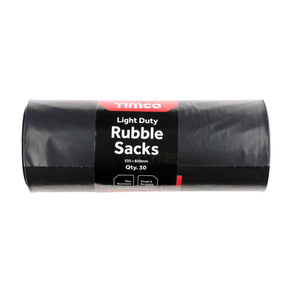 Rubble Sacks - Light Duty - 535 x 820mm - 270 Rolls
