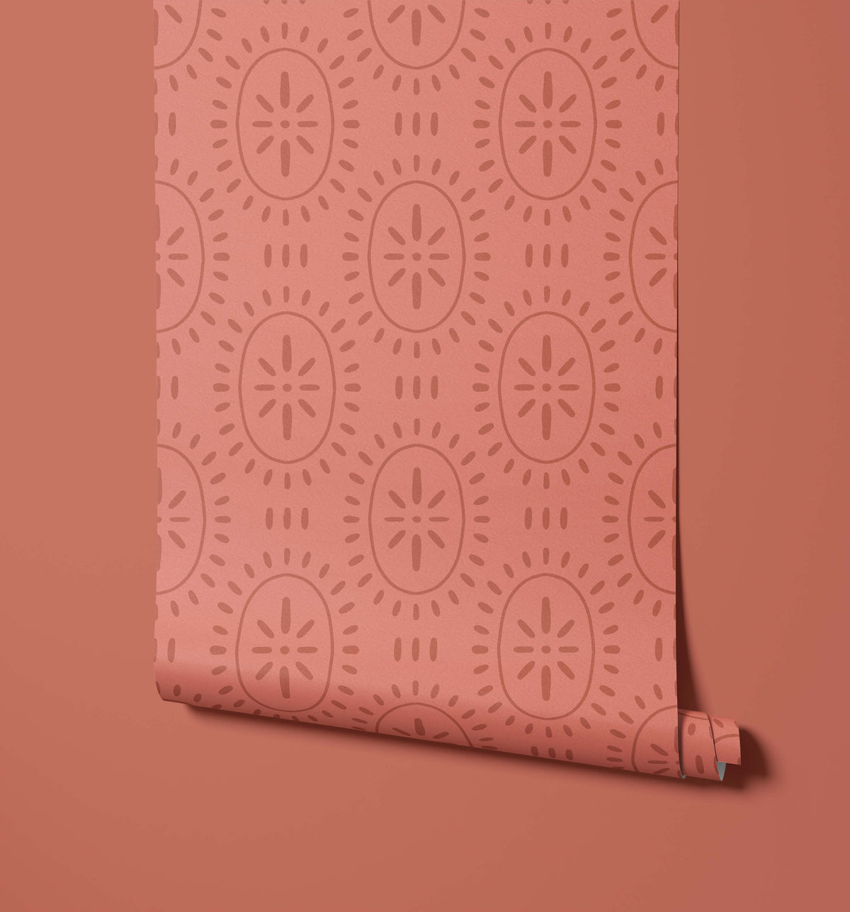 Limba Sun Motif Wallpaper
