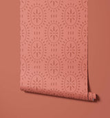 Limba Sun Motif Wallpaper