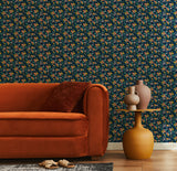 Limonata Amongst Lush Leaves Flowers Wallpaper