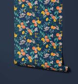 Limonata Amongst Lush Leaves Flowers Wallpaper