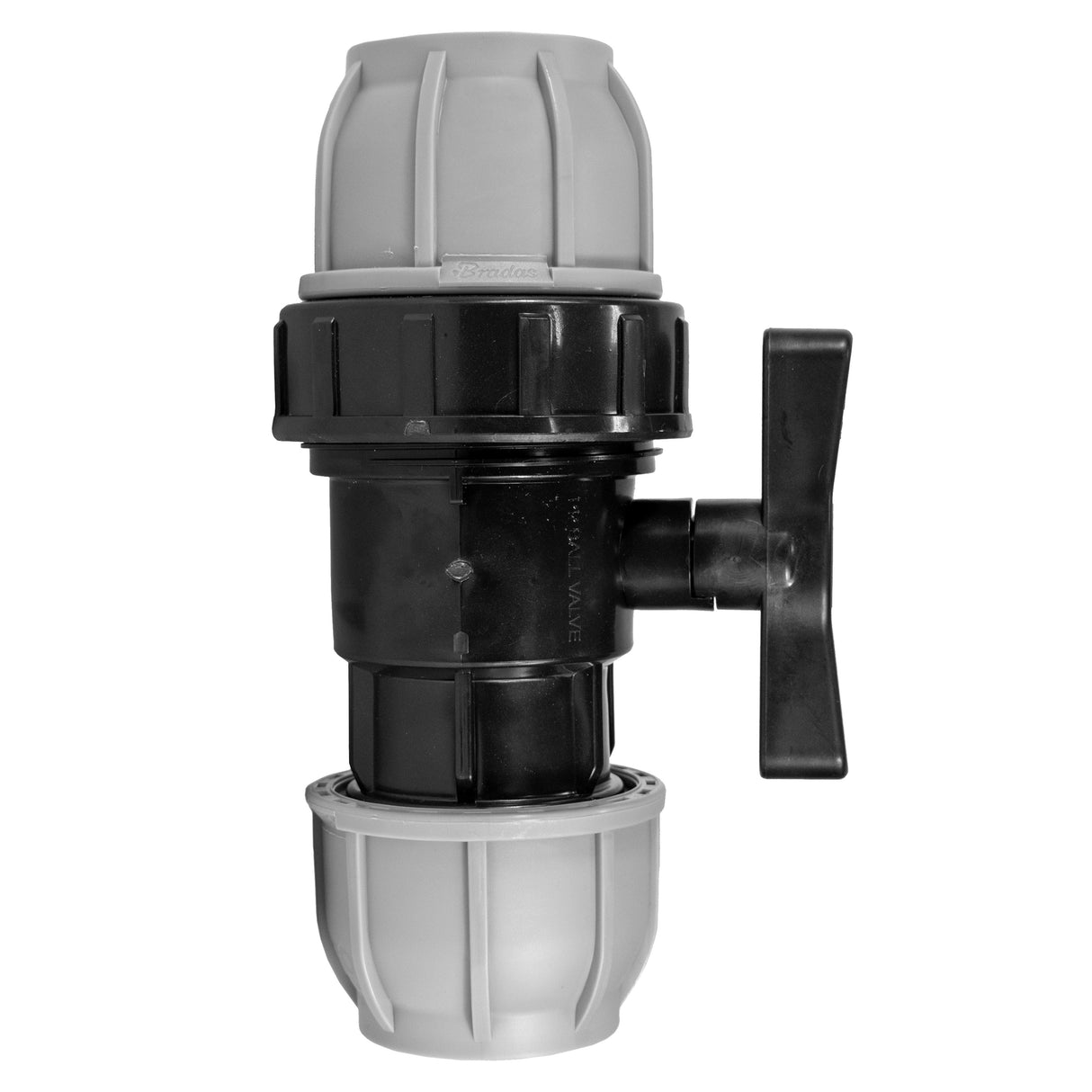 Wall Flange Kit 25mm MDPE + 25mm MDPE Valve + 13mm Barbed Geka Set