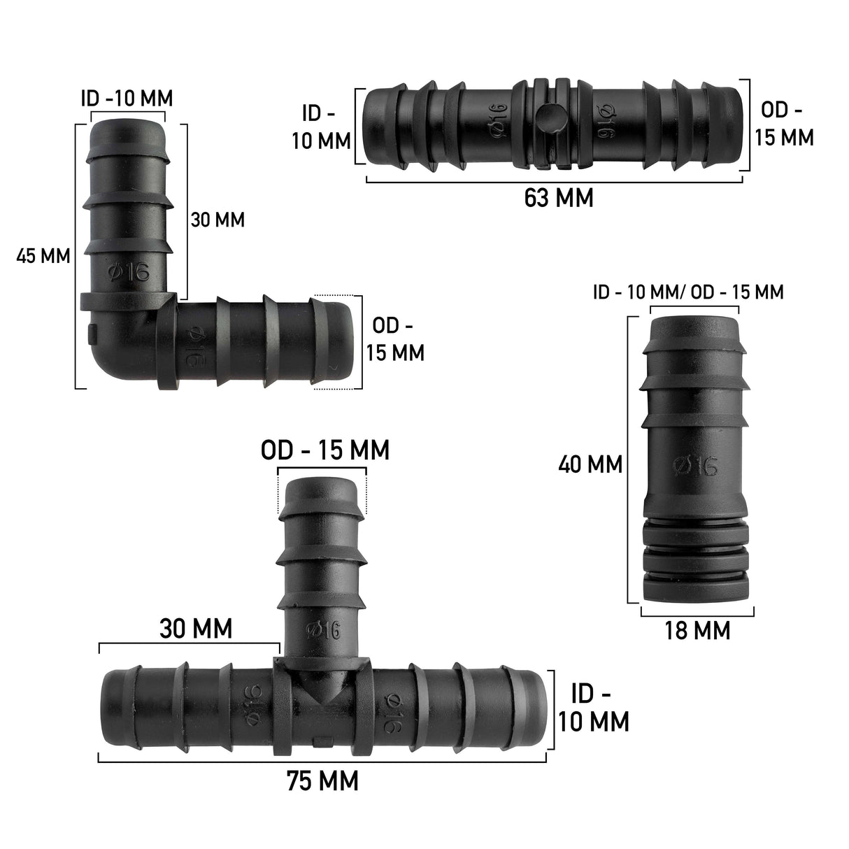 Porous Pipe Kit, POROUS-KIT4