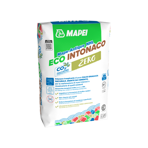 Mape-Antique NHL Eco Intonaco Breathable Heritage & Listed Building Base Render - 100% Cement Free -25kg