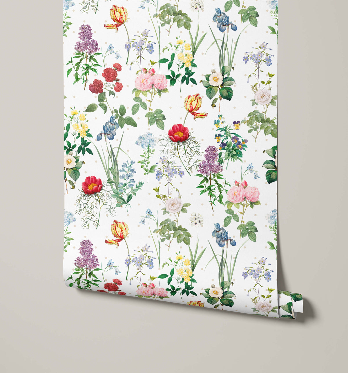 Marie Vintage Floral Wallpaper