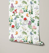 Marie Vintage Floral Wallpaper