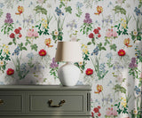 Marie Vintage Floral Wallpaper