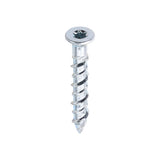 Masonry Screws TX Countersunk Zinc - 6.0 x 40/60/80/100mm - 100 Pack