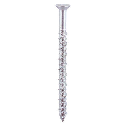 Masonry Screws TX Countersunk Zinc - 6.0 x 40/60/80/100mm - 100 Pack