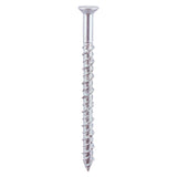 Masonry Screws TX Countersunk Zinc - 6.0 x 40/60/80/100mm - 100 Pack