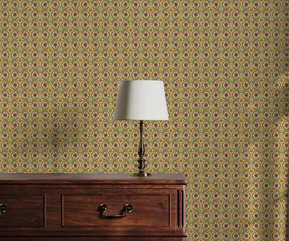 Matthew Small Vintage Pattern Wallpaper