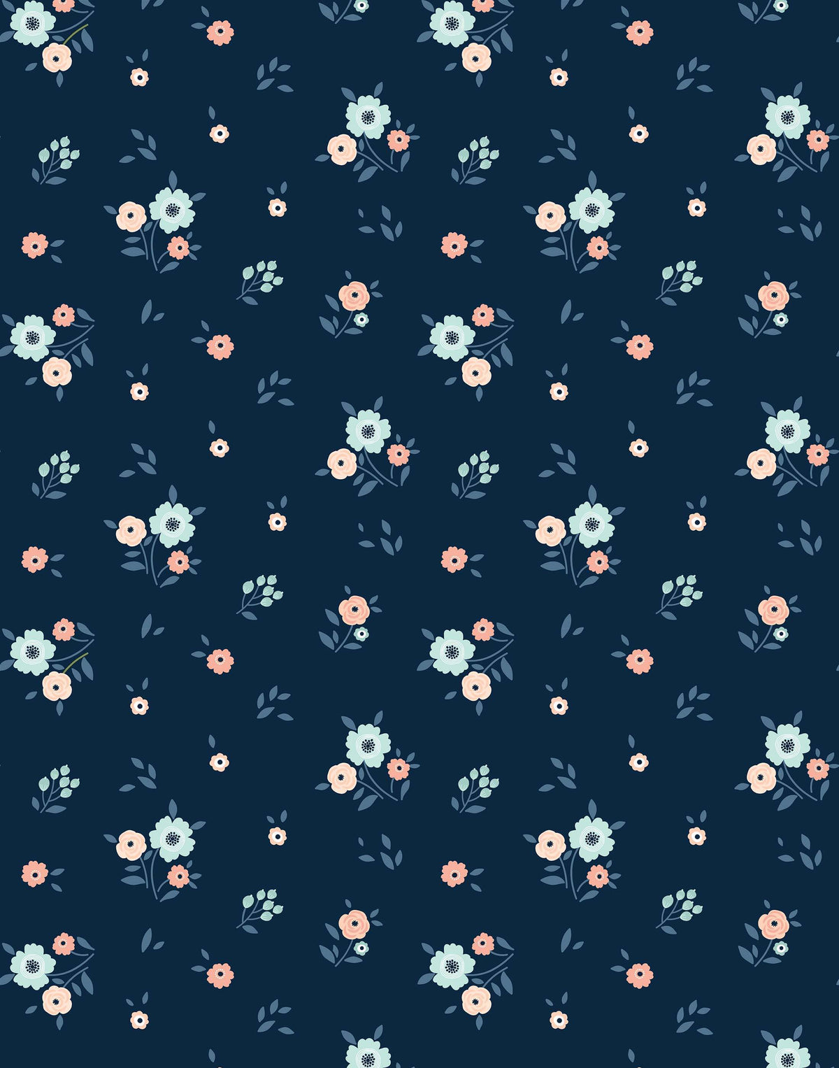 Meadow Reminiscent Wildflower Wallpaper
