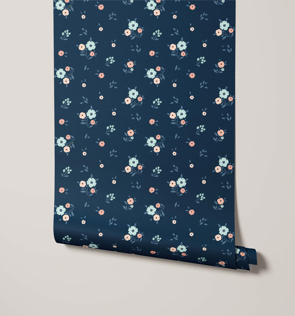 Meadow Reminiscent Wildflower Wallpaper