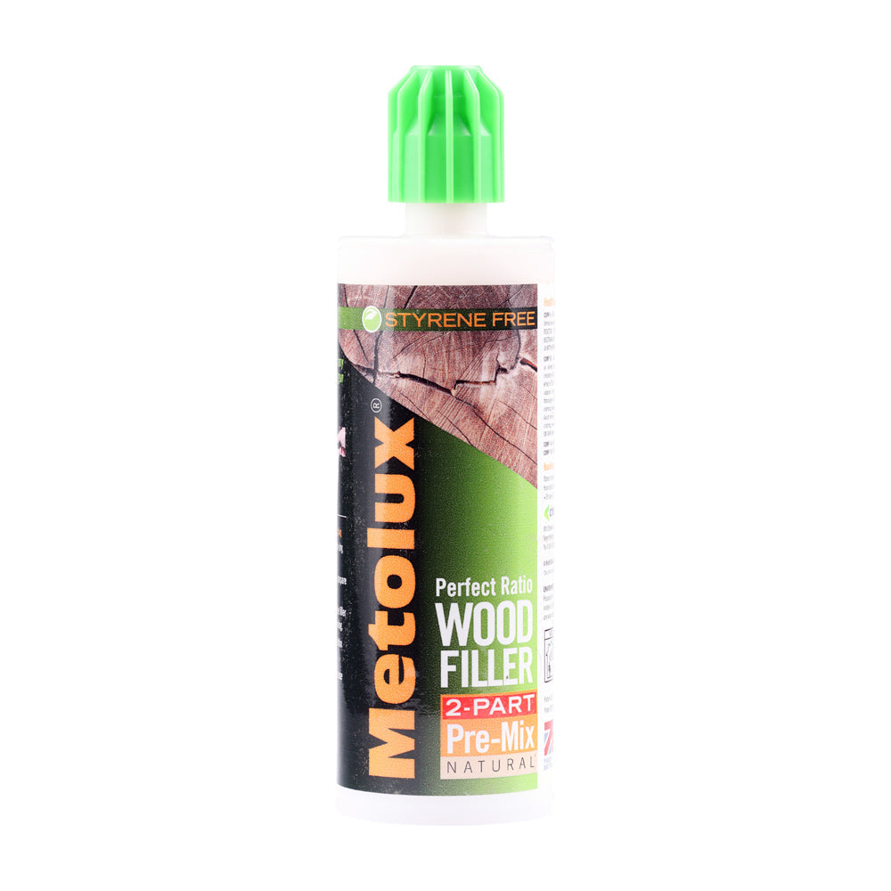 Metolux 2 Part Pre-Mixed Wood Filler – Natural 300g