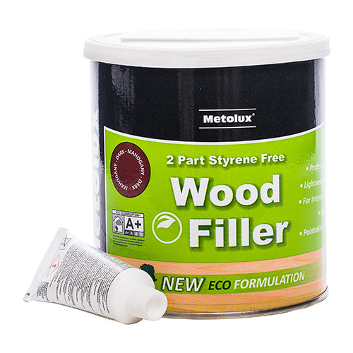 Metolux 2 Part Styrene Free Wood Filler – White (275ml / 770ml / 3.3L)
