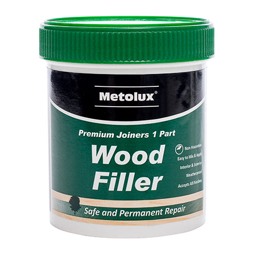 Metolux 1 Part Wood Filler – White 250ml