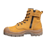 Munka Taurus Side Zip Work Boots - WHEAT