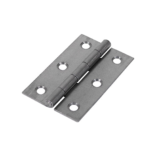 Narrow Uncranked Butt Hinge - Door Hinge - Self Colour