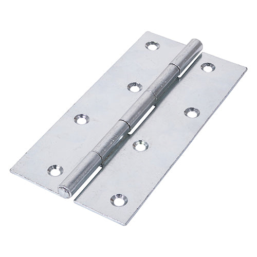 Narrow Uncranked Butt Hinge - Door Hinge - Zinc