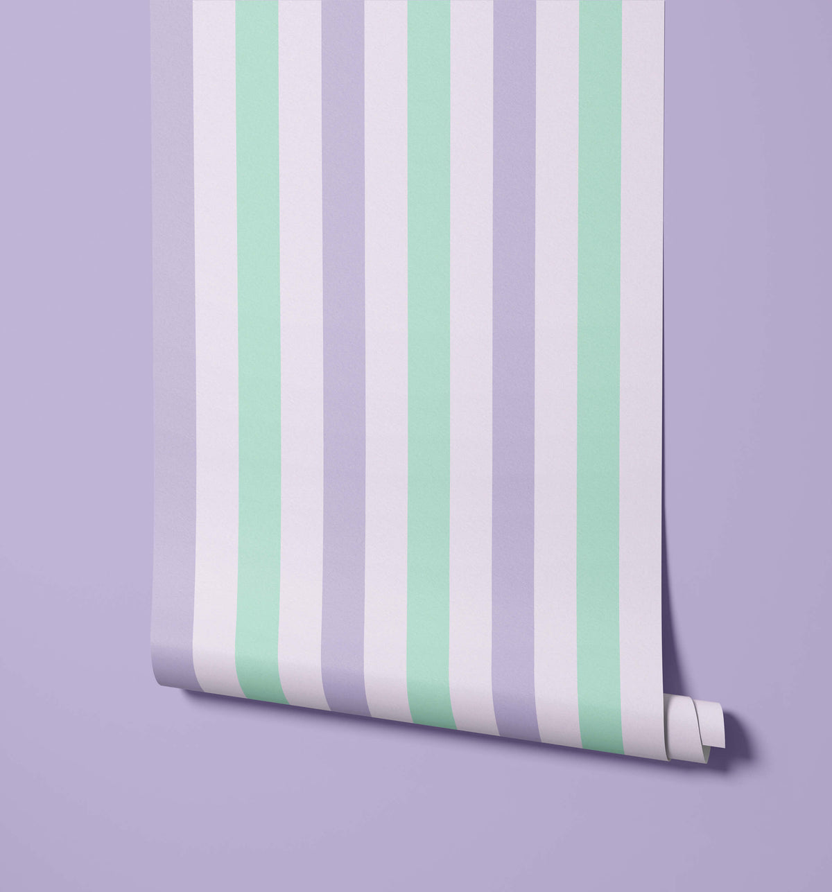 Neapolitan Vertical Stripes Ice Cream Wallpaper