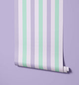 Neapolitan Vertical Stripes Ice Cream Wallpaper