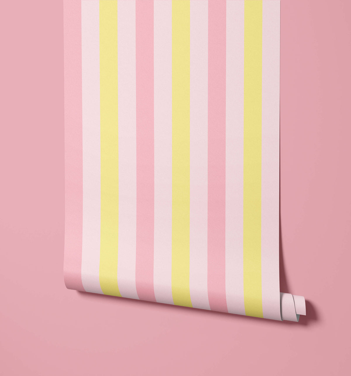Neapolitan Vertical Stripes Ice Cream Wallpaper