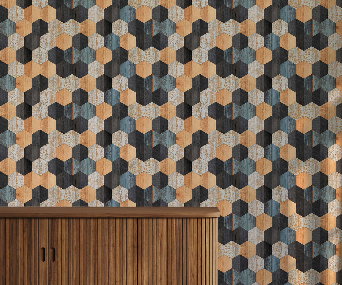 Neville Geometric Wallpaper