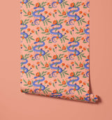 Norgard Walls Then Colourful Snake Wallpaper