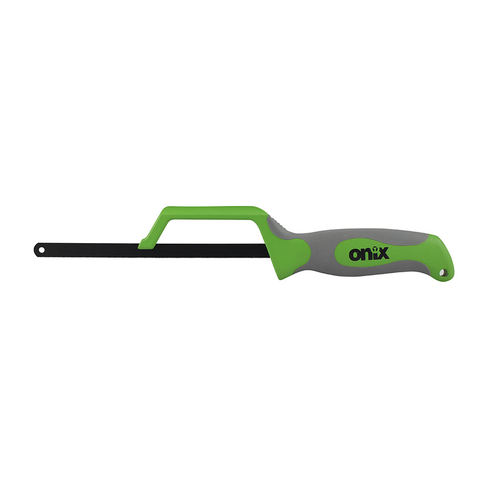 Onix Mini Hacksaw 12" (300mm) – Aluminium Frame, Soft-Grip, 24T Blade