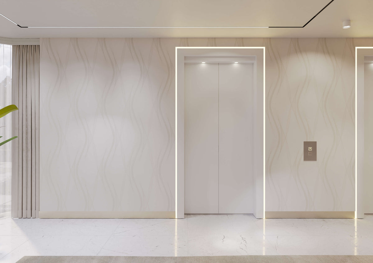 Orbit Detailed Yet Subtle Pattern Wallpaper