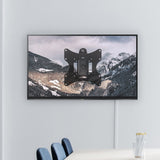 ProperAV TV Wall Bracket (23" - 43" / 30kg Capacity / VESA Max. 200x200) - Black