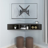 ProperAV Corner TV Wall Bracket (23" - 55" / 45kg Capacity / VESA Max. 400x400) - Black