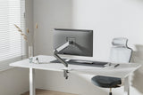 ProperAV Desk Monitor Mount 17" - 32" Gas Spring Swing Arm VESA Max 100x100