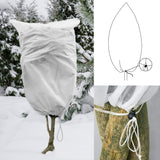 Protective Plant Cover, 50gsm Sack with Cord, Diameter: 64 cm, Size: 1m × 1.6m