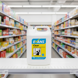Evans Clear Glass Cleaner 5Lt