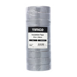 PVC Insulation Tape - 25m x 18mm - 10 Rolls