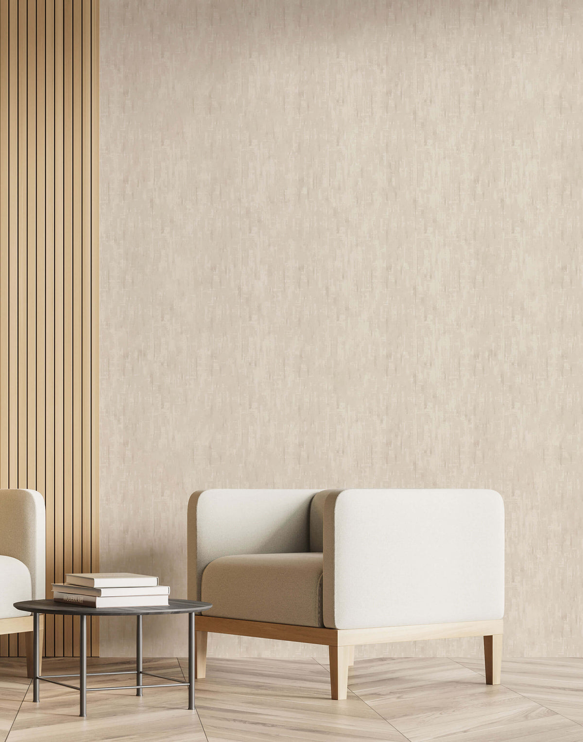 Patch Soft Brushed Effect Wallpaper