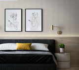 Patch Soft Brushed Effect Wallpaper