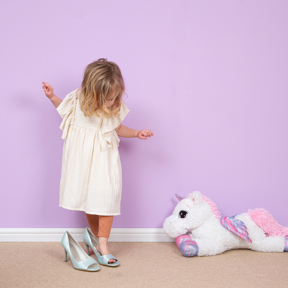 Little Knights - Periwinkle Vibrant Flower Purple - Matte/Eggshell/Silk/Satin/Gloss Interior Paint