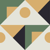 Pierre Geometric Triangle Wallpaper