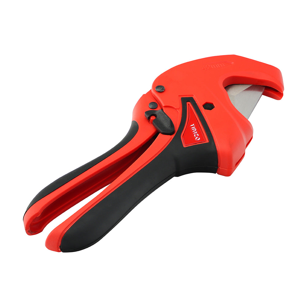 Premium Pipe Shears – Ratcheting, 0–42 mm