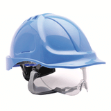 Portwest PW55 Endurance Visor Hard Hat Helmet Various Colours